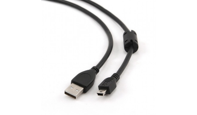 Cable Mini USB 2.0 CANON (with ferrite) 1.8m bla
