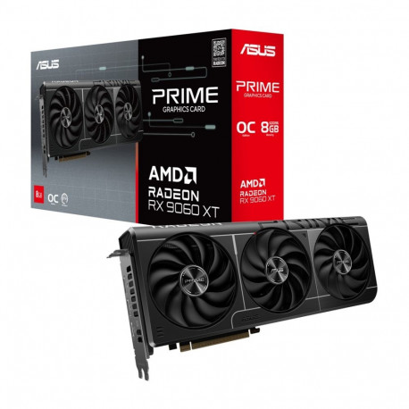 Graphics Card - ASUS Prime RX9060XT-O8G 8GB GDDR6 3330MHz