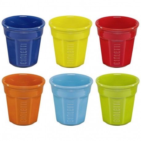 Bialetti Espresso cup Set Multicolor 6-pcs.
