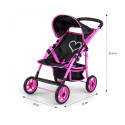 Doll Stroller Natalie Prestige black
