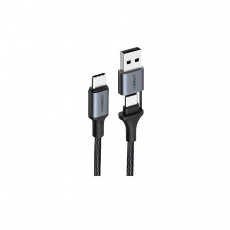 Orsen S8 2-IN-1 USB and Type-C 5A 1.5m black