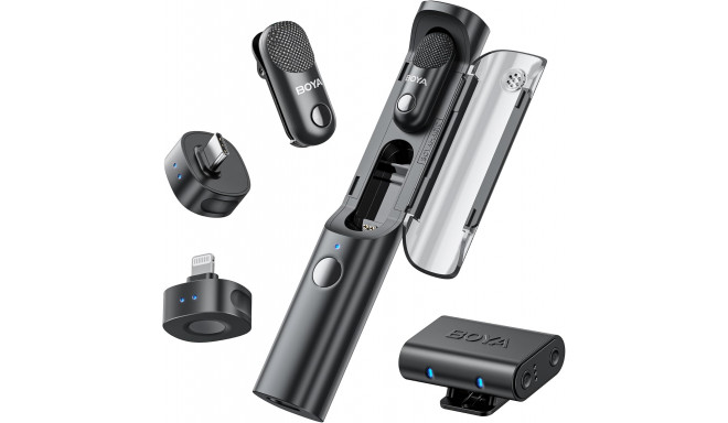 Boya wireless microphone Magic-02 USB-C/Lightning/3.5mm
