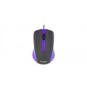 USB wired mouse, 3 buttons, rubberized surface