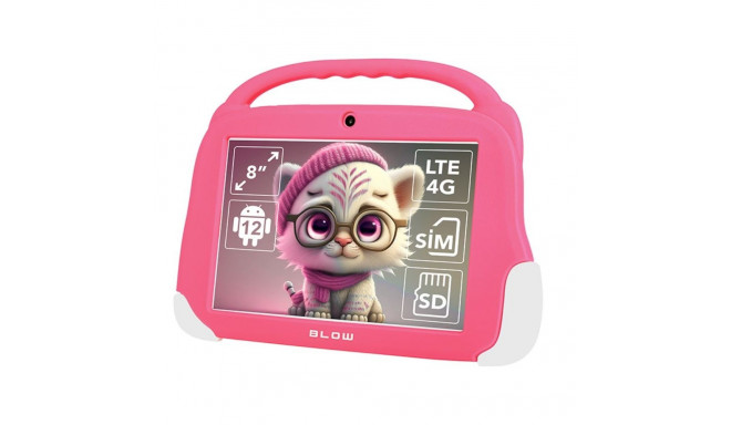 Tablet KidsTAB8 4G BLOW 4/64GB pink case