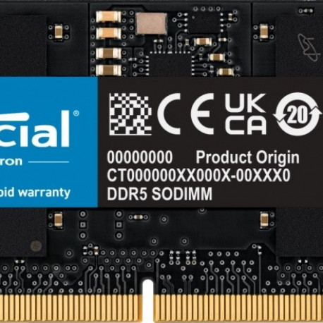 Memory DDR5 SODIMM 16GB/5600 CL46 (16Gbit)