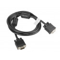 Cable VGA Ferryt 1.8M M/M Shield black