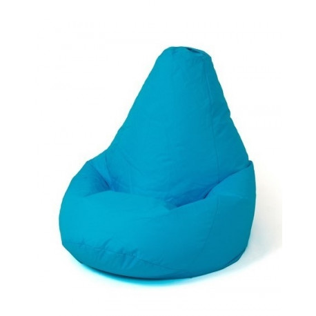 Sako bag pouffe Pear blue L 105 x 80 cm
