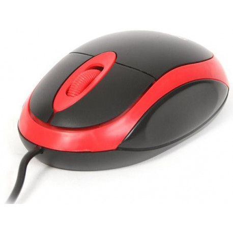 Omega mouse OM-06VR, red (opened package)