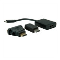 "VALUE Display Adapter USB Typ C - VGA + HDMI + DVI"