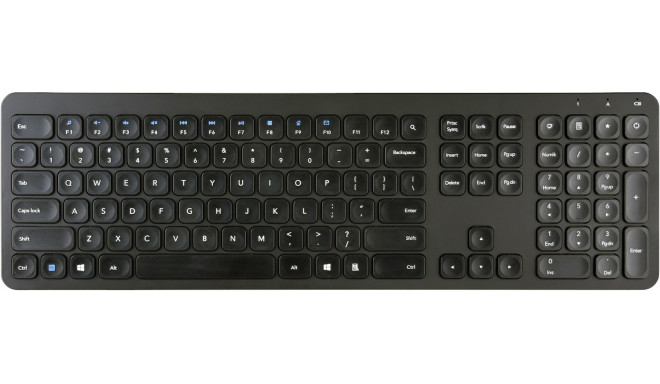 Platinet wireless keyboard K100 US, black (opened package)