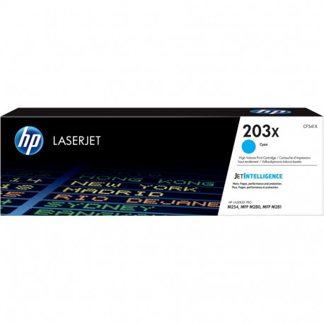 "HP 203X Original Cyan LaserJet Toner Cartridge"