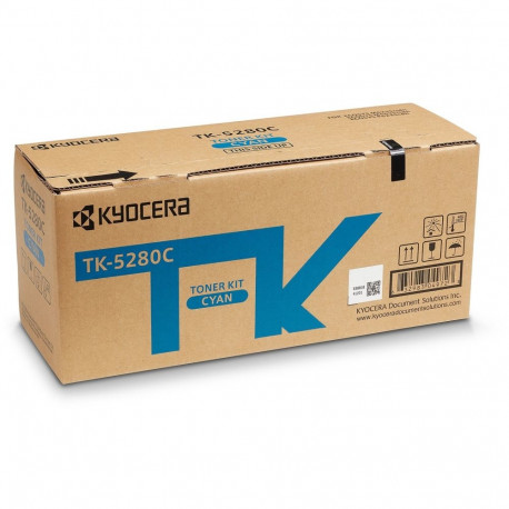 "Kyocera Toner TK-5280C Cyan bis zu 11.000 Seiten gem. ISO/IEC 19798"