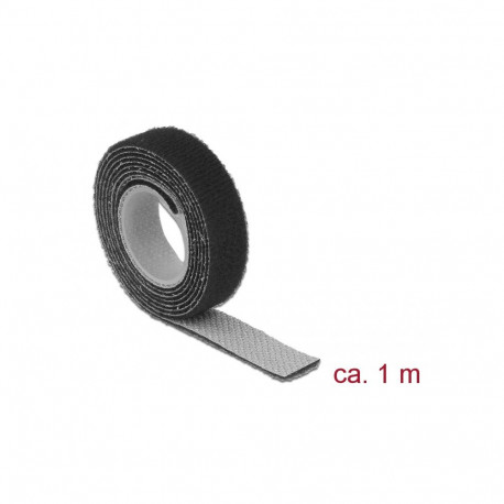 Takjapael rullis 13mm x 1.0m HOOK and LOOP, must