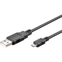 USB MICRO-B 500 black 5m