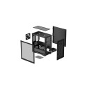 Deepcool | CH370 | Side window | Black | Micro ATX | Power supply included No | ATX PS2