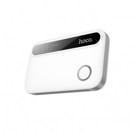 Portable wireless router Hoco WiFi HI41 white