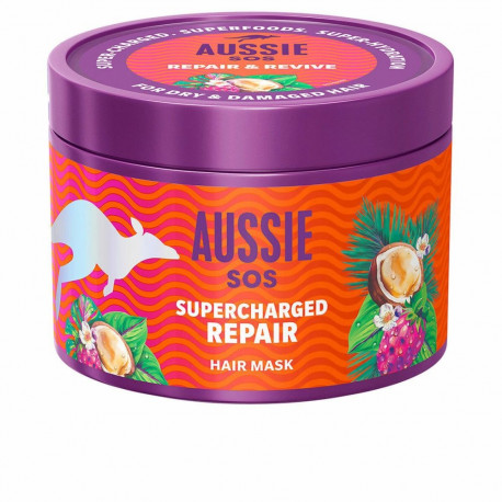Juuksemask Aussie SOS SUPERCHARGED REPAIR 500 ml