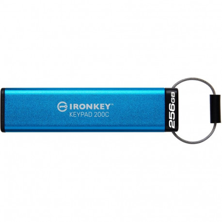 Kingston IronKey Keypad 200 256 GB, USB stick (USB-C 3.2 Gen 1)