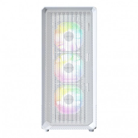 Case|MONTECH|X5|MidiTower|Case product features Transparent panel|Not included|Colour White|X5(W)