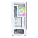 Case|MONTECH|X5|MidiTower|Case product features Transparent panel|Not included|Colour White|X5(W)