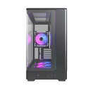 Case|MONTECH|micro ATX/Mini-ITX|Black|Midi Tower|PC|KING 15 PRO|KING15PRO(B)