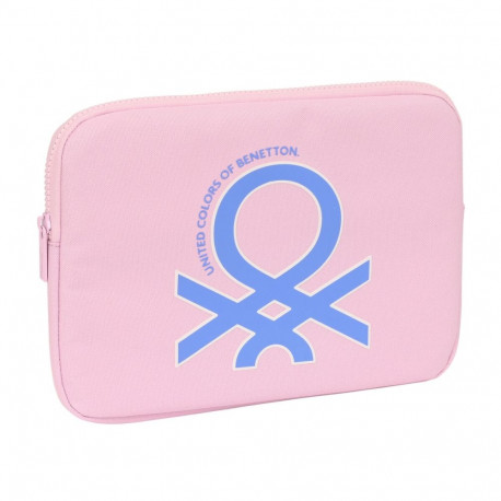 Sülearvuti Kaaned Benetton Pink Roosa (31 x 23 x 2 cm)
