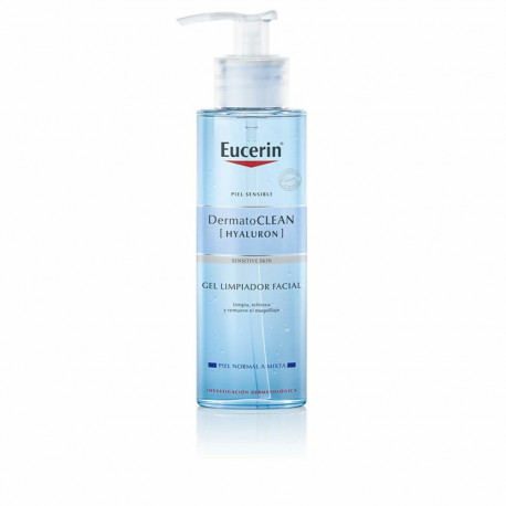 Näo puhastamise geel Eucerin DermatoCLEAN Hyaluron Tundlik nahk (200 ml)