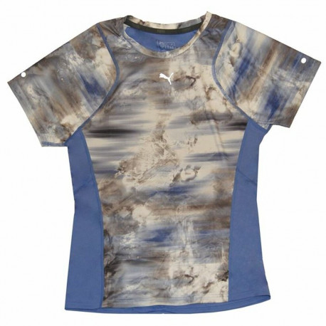 Lühikeste varrukatega T-särk, naiste Puma Graphic Tee Sinine - L