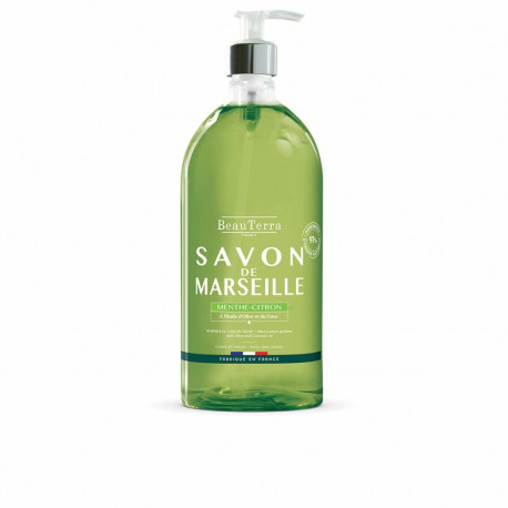 Liquid Soap Beauterra Marseille 1 L Lemon Mint