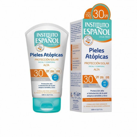 Päikeseblokeerija Instituto Español Piel Atópica 150 ml Spf 30