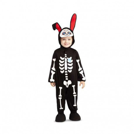 Costume for Children My Other Me Rabbit Catrina M Black (3 Pieces) - 7-12 Months
