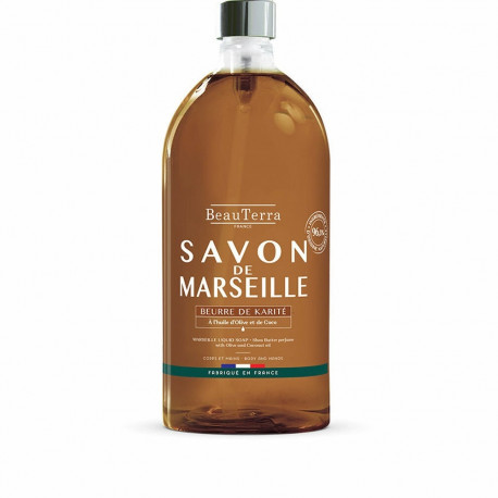 Vedel seep Beauterra Savon de Marseille 1 L Sheavõi
