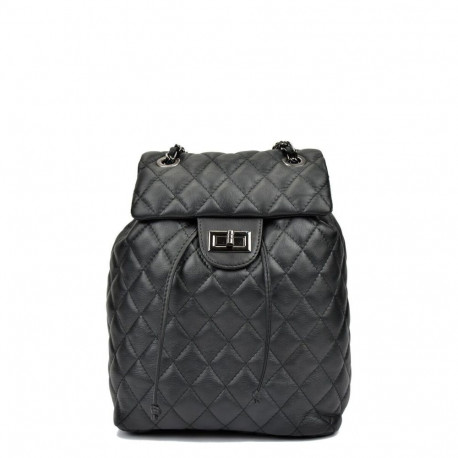 Vabaaja Seljakott Anna Luchini SS22-AL-2165-NERO Must 22 x 32 x 11 cm