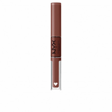Vedel huulepulk NYX Shine Loud 2-in-1 Nº 6 Boundary pusher 3,4 ml