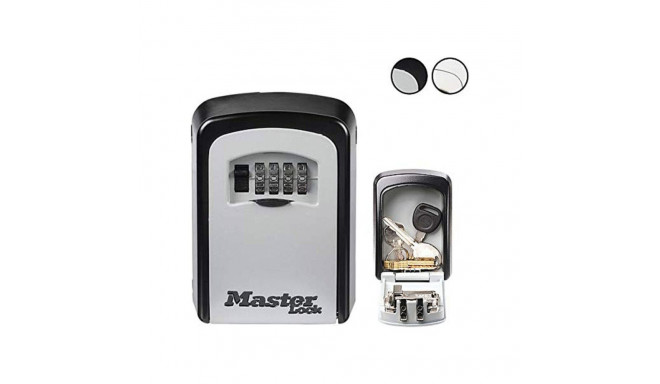 Võtmekapp Master Lock 5401EURD Metall Must/Hall 8 x 3 x 12 cm