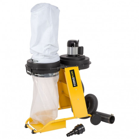 POWERPLUS tolmu ja laastueemaldi POWX2090 550W 65L 100mm voolik 900m³h Must Kollane