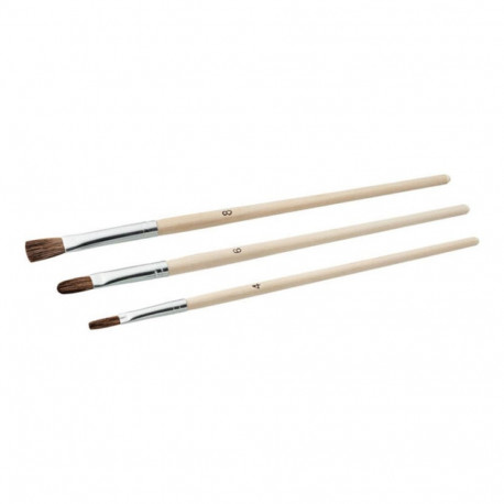 Pintslite komplekt parandamiseks 4, 6, 8, poni harjased
