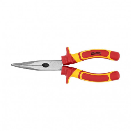 Pliers bent, VDE 1000V 200mm Kreator