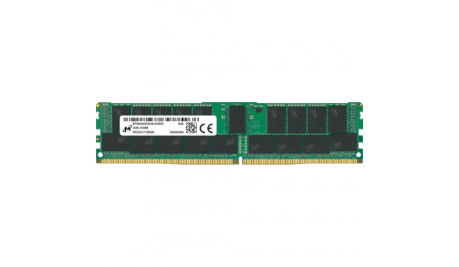 Server Memory Module|MICRON|DDR4|16GB|RDIMM/ECC|3200 MHz|1.2 V|Chip Organization 2048Mx72|MTA18ASF2G