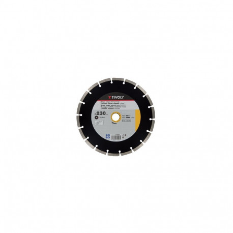 Diamond disc Tivoly segment 230x22,2x2mm