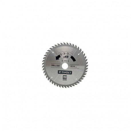 Circular saw blade 160x20x2.45/1.5mm, z30, 15°, (16mm adaptor), for wood