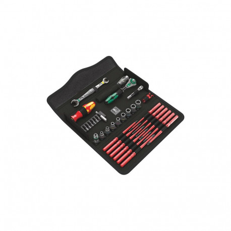 Wera Kraftform Kompakt W1 hoolduskomplekt – 35-osaline VDE ja kruvikeeramistööriistade komplekt