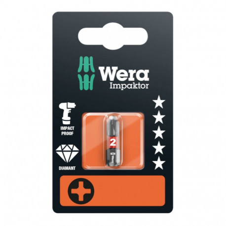 Wera 851/1 Impaktor otsak PH 3 x 25mm