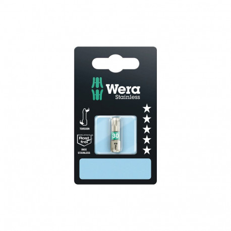 Wera 3867/1 Torsion stainless bit T30 x 25mm