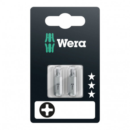 Wera 851/1 Torsion bits PH 2 x 25mm 2pcs