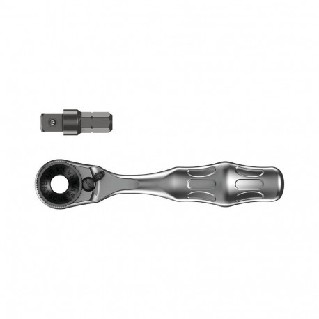 Wera Zyklop Mini Bit Ratchet – 1/4″ Drive, 60 Teeth