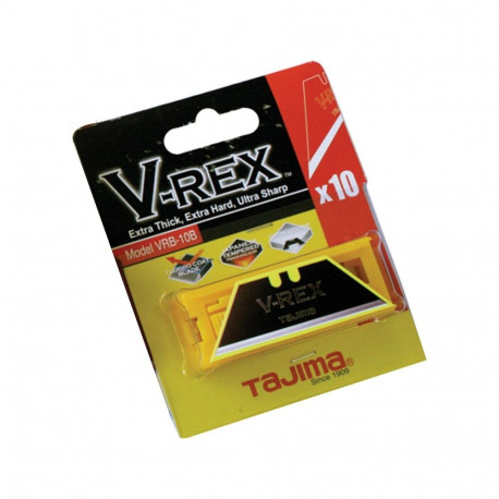 Tajima V-REX trapezoid blade, 10 pcs