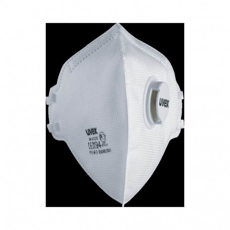 Uvex silv-Air classic 3310 FFP3 foldable particulate respirator – exhalation valve, dolomite tested,