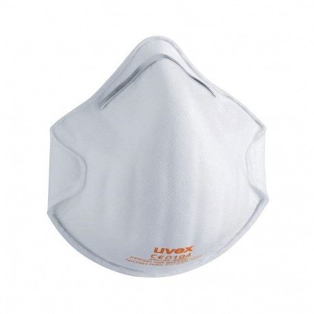 Uvex silv-Air Classic 2200 FFP2 respirator – preformed cup design, medium, polypropylene polyester, 