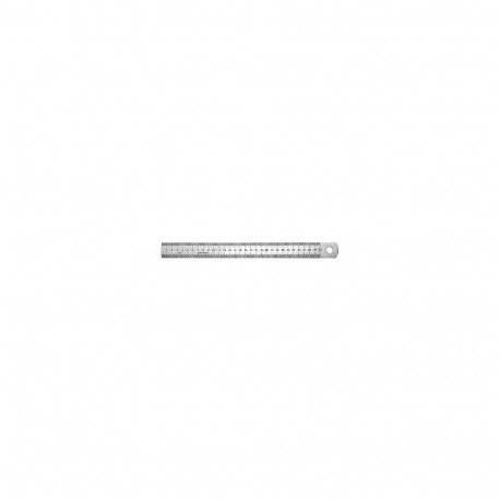 Ruler 1000x30x1,0mm stainless type 498